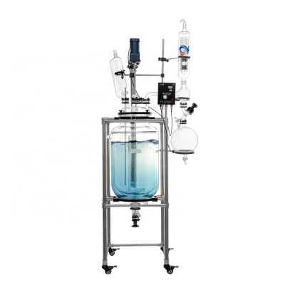 Industrial Glass Reactor 100L for Pharmaceutical